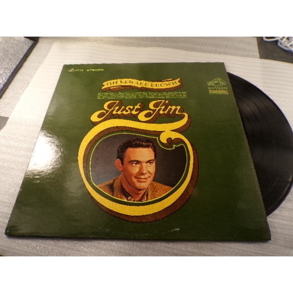 Jim Edward Brown Just Jim Vinyl LP Record LSP3746 RCA Victor Stereo 1967 Country